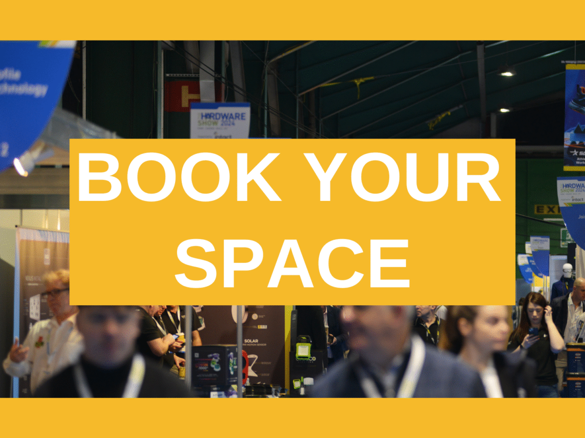 book your space at the hardware show 2026